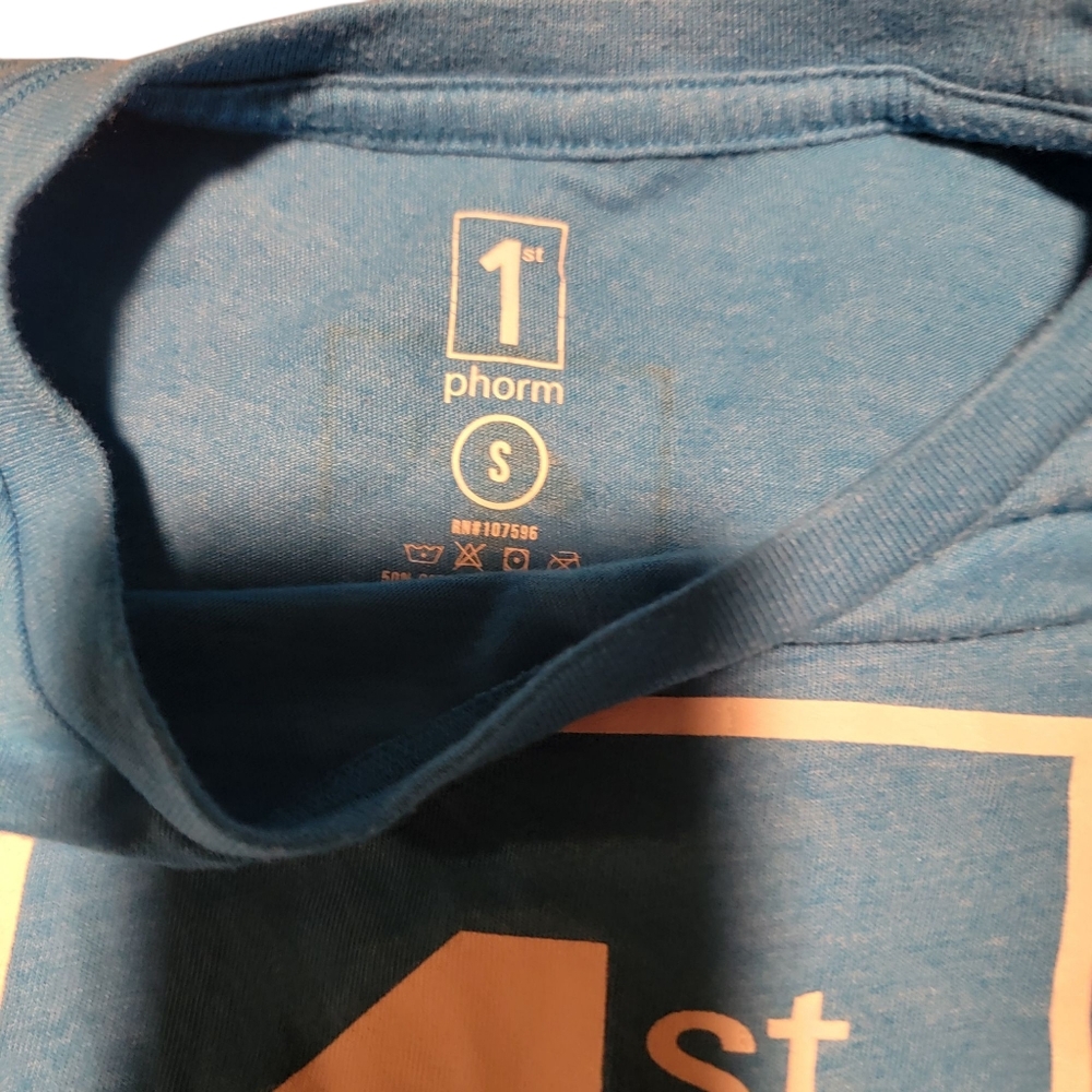 1st Phorm Blue T-Shirt - Picture 4 of 4
